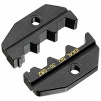 IDEAL Voice and Data Crimping Die: RG59/6/6, Quad F-Type Crimp Connectors, 30-506, 2 Dies in Set (MPN 30-582). Key specifications — attr511086: Silver; attr542112: RG59/6/6; attr542113: Quad F-Type Crimp Connectors; attr542114: 30-506; attr473957: IDEAL.