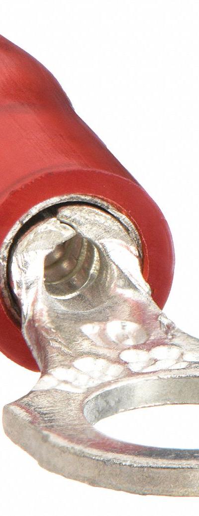 STA-KON Ring Terminal: Red - Insulated Ring Terminals