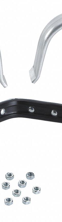 LOUISVILLE LADDER Ladder Pole Grip and Cable Hook: For Extension Ladders, 2.3 in Overall Lg (MPN PK-E03A). Key specifications — Brand: LOUISVILLE LADDER; Compatible Ladder Type: Extension Ladders; Material: Steel.