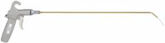 GUARDAIR Air Gun: Pistol-Grip Grip, Aluminum, 1/4 in Female NPT, 1 Nozzle(s), Angled, Focused, 18 in (MPN 74BH018Z). Key specifications — attr1328526: Aluminum; attr1328500: Chip Shield; attr1328508: GUARDAIR; attr1328515: Yes; attr1328533: Yes.