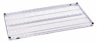 METRO Wire Shelf: 48 in x 36 in, 5 Shelves, Split Sleeve, 800 lb Load Capacity, Dry, NSF Approved (MPN 3648NC-5). Key specifications — NSF Approved: Yes; Recommended Environment: Dry; Material: Steel; Brand: METRO; Color: Silver; Finish: Chrome; NSF Approval: NSF Approved.
