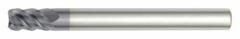 WIDIA HANITA Square End Mill: Carbide, AlTiN Coated, 5 Flute, 3/8" Mill Dia, 1-5/16" LOC, 4" OAL (MPN TM7S2510004)