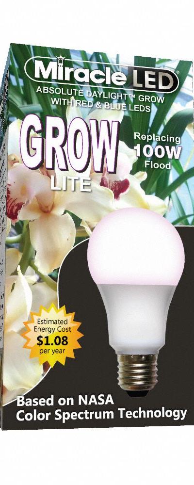 MIRACLE LED LED Grow Bulb: LED - Plant Growth Bulbs