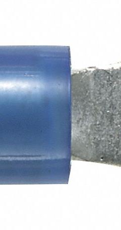 PANDUIT Ring Terminal: Blue, Nylon Insulation, #10 Stud Size, 18 AWG to 14 AWG Wire Sizes, 600 V (MPN PN14-10R-C). Key specifications — attr1308027: PANDUIT.
