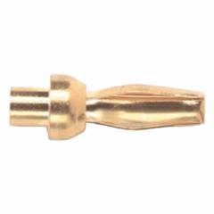 POMONA Banana Plug: 1/2 in Lg, 5 A Max Current Measurement, 2,500 V Max Volt Measurement (MPN 3268). Key specifications — Manufacturer Part Number: 3268; Body Material: Brass; Brand: POMONA; Color: Gold.