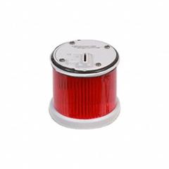 EDWARDS SIGNALING Tower Light Module: Flashing/Steady, 24V AC/24V DC, Red, 2 15/16 in Overall Dia (MPN 270LEDMR24ADB). Key specifications — Brand: EDWARDS SIGNALING; Lens Color: Red; Operating Voltage: 24V DC; Manufacturer Part Number: 270LEDMR24ADB.
