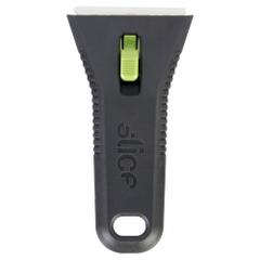 SLICE Scraper: Bld. Mat. Zirconium Oxide, Hdl. Mat. Carbon Steel/GFN/POM/TPEE, Stiff (MPN 10593). Key specifications — attr1004902: SLICE; attr1016211: 10526; attr1014703: Plastic; attr1017570: Standard End; attr1029655: Straight; attr1034073: Straight.