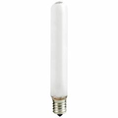 GE LAMPS Incandescent Bulb: Intermediate Screw (E17), Incandescent, (T) Tubular, T6-1/2, 20 W Watt (MPN 20T61/2/F-120V). Key specifications — Bulb Shape: T6-1/2; Voltage: 120V AC; Bulb Finish: Frosted; Color Temperature: 2700K; Brand: GE LAMPS.