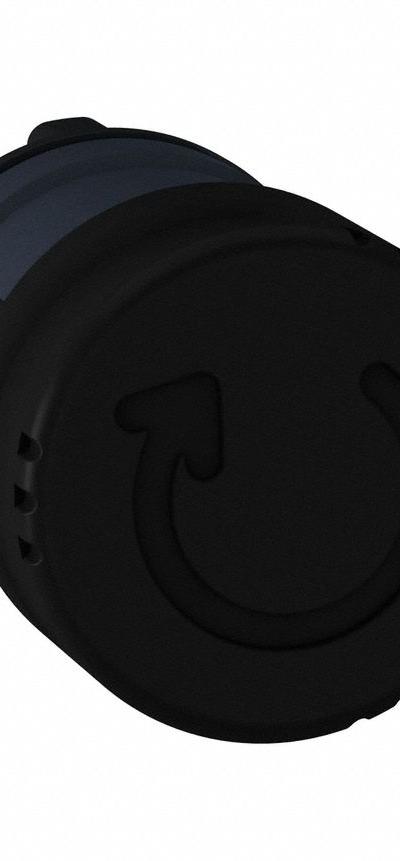SCHNEIDER Mushroom Head Push Button: Black - Mushroom-Head Push-Button Operators
