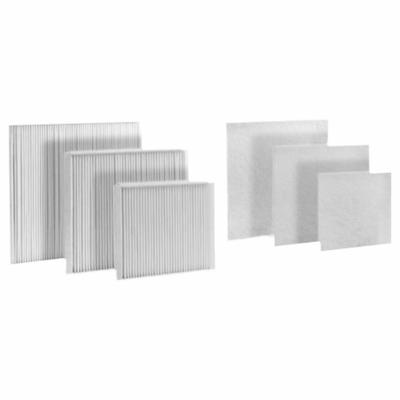 RITTAL Pleated Filter: Polycarbonate/Polyester, 6.575 in Overall Ht, 6.575 in Overall Wd - Replacement Filters