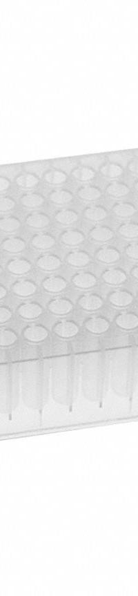 MTC BIO Well Plate: Sterile, 96 Wells, 1.1 mL, 7 mm Dia, RNase/DNase Free, Round, Polystyrene (MPN DP10UR-9-NS). Key specifications — Brand: MTC BIO; Body Color: Colorless; RNase/DNase Free: Yes; Well Shape: Round; Material: Polystyrene.