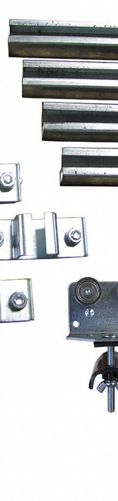 GLEASON Festoon System Kit: C-Rail, 90 ft – 90 ft, 103 ft Min Cable/Hose Required, Flat (MPN FCG15971). Key specifications — Brand: GLEASON; Compatible Cable Type: Flat; Included Components: Trolleys; Track Type: C-Rail.