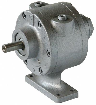 SPEEDAIRE Air Motor: 1.7 hp, 36 in-lb Torque, 3,000 RPM, 78 cfm, Foot, 1/4 in NPT - Rotary Vane Air Motors