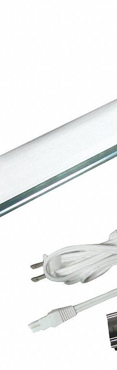LED Strip Light: 12 in Lg, 219 lm, 4500K, 2.3 W, Plug-In, Silver, Aluminum, 1 in Ht, 120V AC (MPN LY513-30-CW-9). Key specifications — attr1262778: 120V AC; attr1262749: Plug-In; attr1262754: Integrated LED; attr1262758: Aluminum; attr1262760: Yes; attr1262765: LED; attr1262776: On/Off; attr1262780: 4500K.