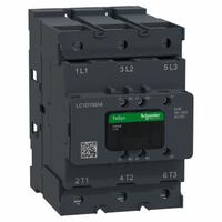 SCHNEIDER ELECTRIC IEC Contactor: Non-Reversing, 3 Poles, 3NO Contacts, 150 A, 120V AC/48V AC Coil (MPN LC1D150A6EHE). Key specifications — Brand: SCHNEIDER; Integrated Surge Suppression: Yes; Nominal Coil Voltage @ 60Hz: 48V AC.