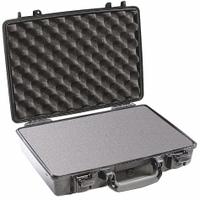 PELICAN Protective Case: 10 3/4 in x 15 3/4 in x 3 7/8 in Inside, Convoluted/Pick and Pluck/Solid (MPN 1470). Key specifications — Closure Type: Double Safety Locking with Keys; Material: Plastic; Brand: PELICAN; Includes Foam Insert: Foam Insert Included.