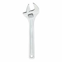 PROTO Adjustable Wrench: Alloy Steel, Chrome, 15 5/32 in Overall Lg, 2 1/16 in Jaw Capacity (MPN J715LA). Key specifications — attr309359: Chrome; attr324924: PROTO; attr309358: Alloy Steel.