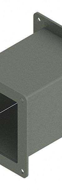 Wireway Nipple: 4 in Wd, 4 in Ht, 6 in Lg, Steel (MPN F44WN6). Key specifications — Brand: HOFFMAN; With Knockouts: No.