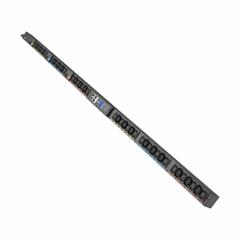 EATON TRIPP LITE PDU: Three-Phase, 208V AC, 42 Outlets, (18) C39/(24) C13, Metered, Remote-Monitored (MPN EVMI1530X). Key specifications — Plug Type: NEMA L15-30P; Brand: EATON TRIPP LITE; Phase: Three-Phase; Maximum Input Voltage: 208V AC; Receptacle Type: (18) C39; Mounting Location: Vertical Rack; Facing: Front or Side.