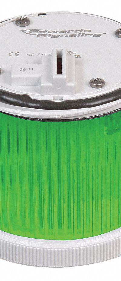 EDWARDS SIGNALING Stacklight Warning Light: Flashing/Steady - Multimode Light Modules