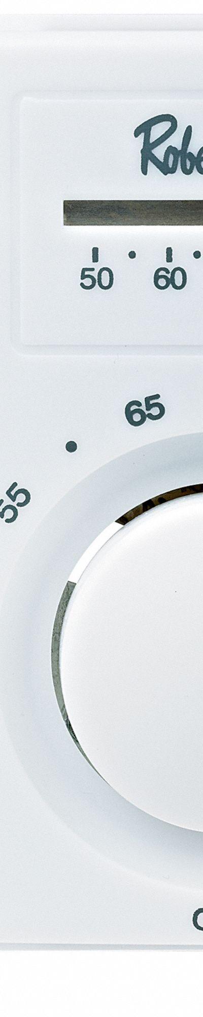ROBERTSHAW Line Volt Mechanical Tstat: Heat Only - Analog Thermostats
