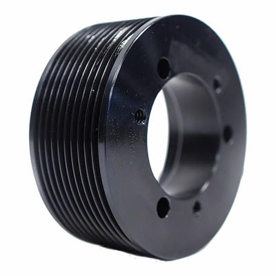 Dayton PolyV: 10J315JA, 10 Groove, 3.15 in OD, Bushed Bore, JA, Quick Detachable - Bushed-Bore Cast-Iron V-Belt Pulleys