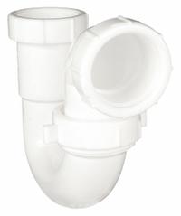 APPROVED VENDOR Bend: Plastic, White, 1 1/2 in Nominal Pipe Size, 5 1/2 in Overall Lg, Slip (MPN 1PNX2). Key specifications — Includes: Washers; Includes Cleanout: No; Brand: APPROVED VENDOR; Material: Plastic.