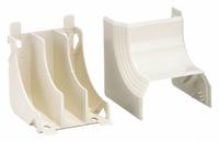 PANDUIT Inside Corner: T-45, 2 1/2 in Wd, 1 1/4 in Ht, Plastic, Off White (MPN T45ICIW). Key specifications — Item [MERCH]: Inside Corner; Color: Off White; Mounting Style: Screw On; For Use With: T45 Raceways; Series [MERCH]: T-45; Basic Material: Plastic.