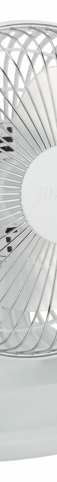 AIR KING Cooling Fan: 6 in Blade Dia, Non-Oscillating, 90 cfm_190 cfm Airflow, Desktop, 2 Speeds (MPN 9146). Key specifications — Voltage: 120V AC; Oscillation: Non-Oscillating; Number of Speeds: 2; Power Source: Plug-In; Brand: AIR KING.