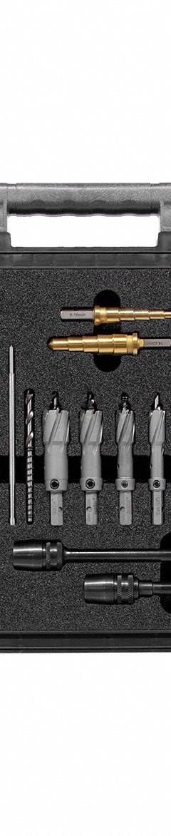 HOLEMAKER TECHNOLOGY STAKIT Installation Kit: 31 Pc, 1/2"-13 to 3/4"-10 Taps (MPN STC-EMID-INIK). Key specifications — attr1300596: Straight Flute; attr1300608: HOLEMAKER TECHNOLOGY.