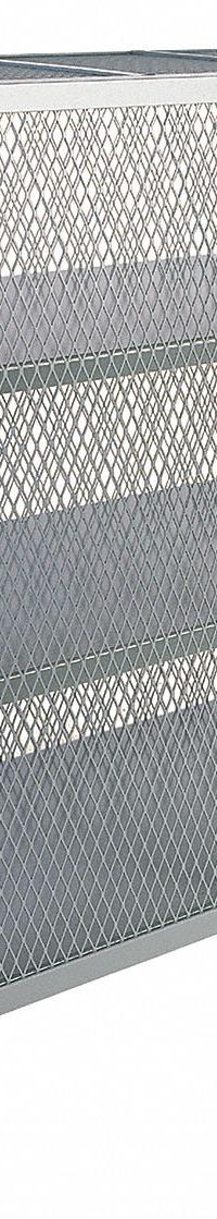 JAMCO Security Cart: 3,000 lb, 48 in L x 36 in W Self, 54 in L x 40 in W x 57 in H Overall Dim, Gray (MPN VC448P600GP). Key specifications — Shelf Type: Fixed; Caster Brake Type: No Brake Included; Brand: JAMCO; Caster/Wheel Configuration: (2) Rigid; Shelves Included: 3.