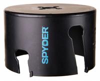 SPYDER Hole Saw: 4 1/8 in Saw Dia., 1 Teeth per Inch, 2 in Max. Cutting Dp, 1/2"-18 Thread Size (MPN 600043CF). Key specifications — attr1098070: 1; attr1098087: SPYDER; attr1098073: 1/2"-18.