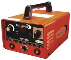PRO WELD Drawn Arc Stud Welder: 208/230/460V, 50/60 Hz, For 1/2 in Max Stud Dia (MPN ARC 656). Key specifications — Phase: Three-Phase; Input Frequency: 50/60 Hz; For Maximum Stud Diameter: 1/2 in; Brand: PRO WELD; Manufacturer Part Number: ARC 656.