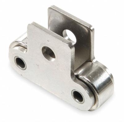 TSUBAKI Roller Attachment Link: Roller Attachment, Stainless Steel Conveyor Chains For Chain - Attachment Links for Conveyor Chains