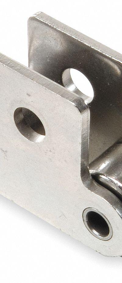 TSUBAKI Roller Attachment Link: Roller Attachment, Stainless Steel Conveyor Chains For Chain - Attachment Links for Conveyor Chains