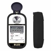 LAXCO, INC Refractometer: Salinity, +/-2%/+/-0.002/0.0003nD Accuracy, Auto, Digital, 1 in Overall Dp (MPN RHD-P-202). Key specifications — attr1073899: LAXCO, INC; attr1079772: +/-2%/+/-0.002/0.0003nD; attr1136199: 1.4200 nD; attr1079778: Automatic; attr1136198: 1.3330; attr1079777: 0.0001nD; attr1108250: Salinity.