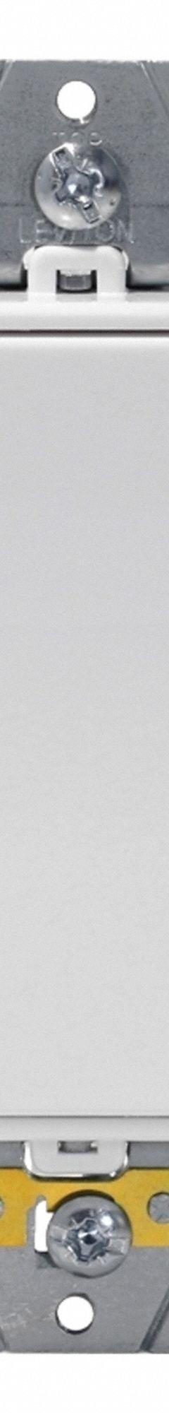 LEVITON Wall Switch: Rocker Switch, Single Pole, Maintained, White, 120/277V AC, 20 A (MPN M5631-W). Key specifications — Illuminated: Yes; Voltage Rating: 120/277V AC.