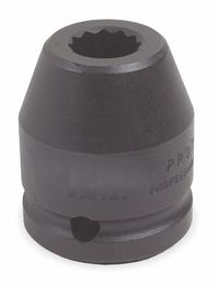 PROTO Impact Socket: 3/4 in Drive Size, SAE, 15/16 in Socket Size, 12-Point, Std, 2 in Overall Lg (MPN J07515T). Key specifications — attr1215501: PROTO; attr1215515: Black Oxide; attr1215518: 15/16 in.