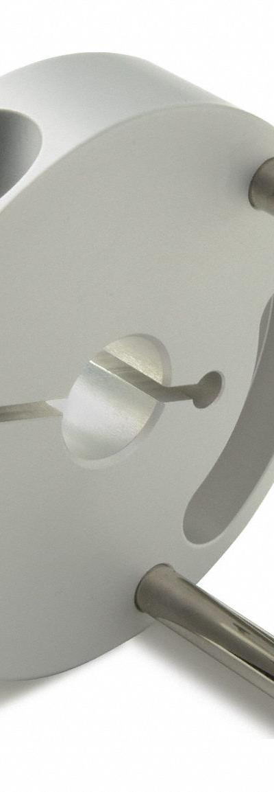 RULAND MANUFACTURING Controlflex Coupling Hub: 1° Angular Misalignment, 1 mm Axial Motion - Double Insert Hubs for Round Shafts