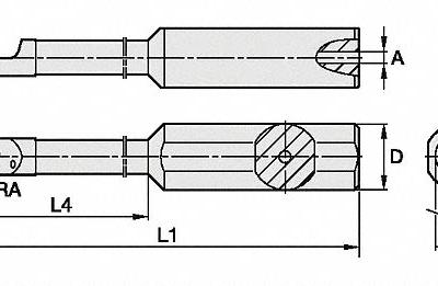 WIDIA Indexable Boring Bar: CCBI20350025R - Indexable Boring Bars