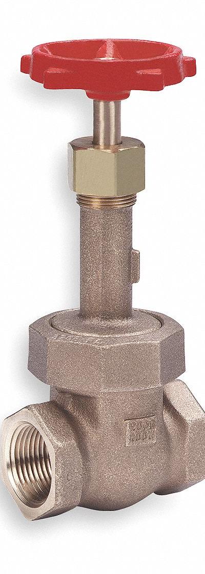 MILWAUKEE VALVE Gate Valve: 1/4 in - Rising Stem Bronze General Purpose Gate Valves
