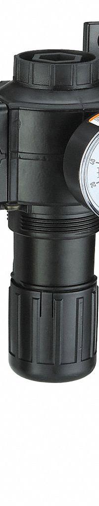 SPEEDAIRE Filter/Regulator/Lubricator: 3/4 in NPT, 142 cfm, 250 psi Max Op Pressure, 5 micron (MPN 7D740). Key specifications — attr109524: SPEEDAIRE.
