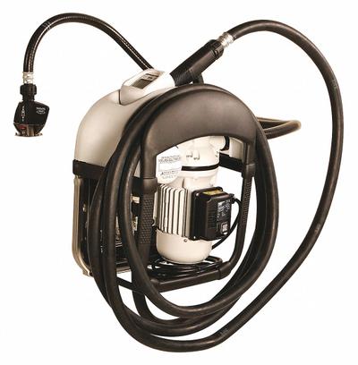 LIQUIDYNAMICS INC. Electric Drum Pump: 115 V AC, 1/10 hp HP, Polypropylene - Tote-Mount DEF Dispensing Pump Systems