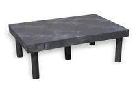 STRUCTURAL PLASTICS Dunnage Rack: Assembled, Snap-Together, 12 in x 24 in x 36 in, Polyethylene (MPN DT3624). Key specifications — Color: Black; Brand: STRUCTURAL PLASTICS; Material: Polyethylene; Assembled: Assembled; Method of Construction: Snap-Together; Included: Shelf.