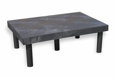 STRUCTURAL PLASTICS Dunnage Rack: Assembled, Snap-Together, 12 in x 24 in x 36 in - Plastic Dunnage Racks