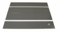 EDSAL Panel Kit: 85 in x 36 in, Steel, Powder Coated, Gray (MPN IPS3624). Key specifications — Material: Steel; Finish: Powder Coated; Color: Gray; Brand: EDSAL.