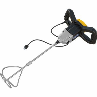 QEP Drum Mixer: M14 Threaded, 25 gal, Lock-On Trigger, 120V AC, 800 RPM Max. Speed - Single-Paddle Corded Mud Mixers
