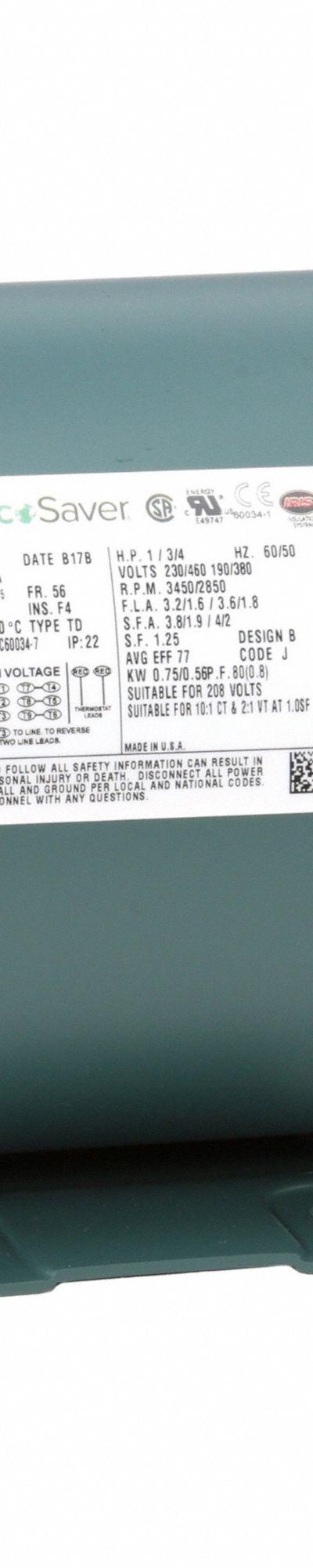 LEESON General Purpose Motor: Rigid Base Mount - Rigid Base 3-Phase General Purpose AC Motors