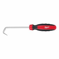 MILWAUKEE Hose Pick: Metal, Angle/Hook, Angle/Hook Tip, 1.84 mm Tip Thick (MPN 45-74-9215). Key specifications — attr1004944: MILWAUKEE; attr1016102: Metal; attr1016110: Plastic; attr1016098: Pick; attr1016101: Hook; attr1016108: Screwdriver; attr1034911: Steel.