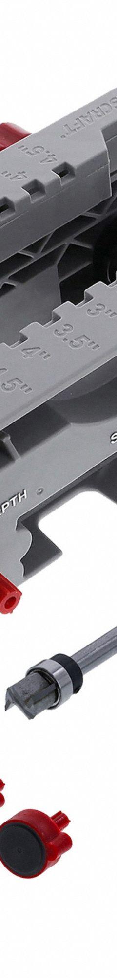 MILESCRAFT hinge jig: Hinge Jig, Frame/Jamb, 1 3/8 in to 1 3/4 in, For 1 3/4 in Door Thick - Max (MPN 1229). Key specifications — attr1216986: Integrated Clamps; attr1217001: HingeJigPLUS; attr1216989: Frame/Jamb; attr1216999: Hinge Jig.